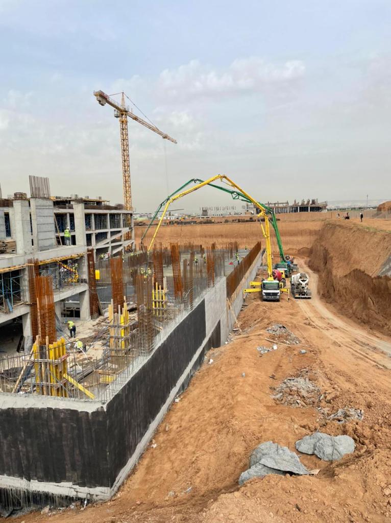 Construction of the Labor and Vocational Training Department building  Of  Kirkuk Governorate.