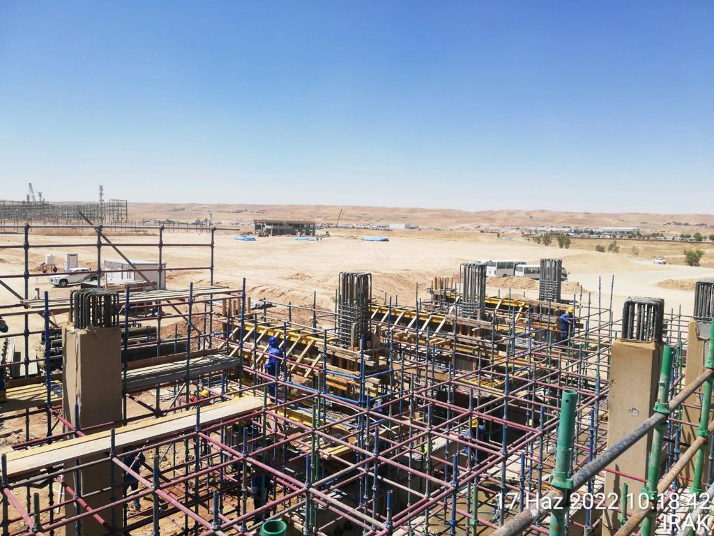 ELECTRIC- Substation MVA 33-11KV 31.5*2  Al-Mustafa Secondary Station, Al-Muthanna Governorate