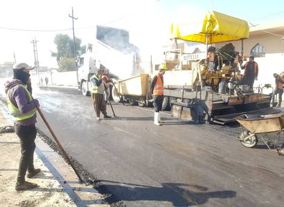 CONSTRUCTION AND PAVEMENT SEPARATE STREETS IN THE SHOURA DISTRICT